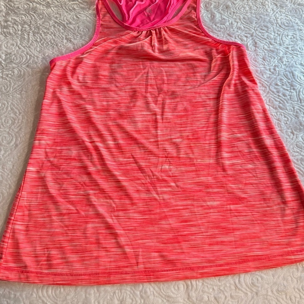 Tail Activewear Pink Racerback Tank Dress Size S